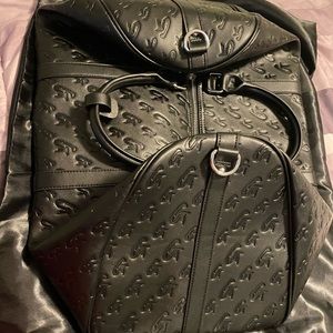 Mia Ray Glam-Aholic Duffle Bag Matte Black